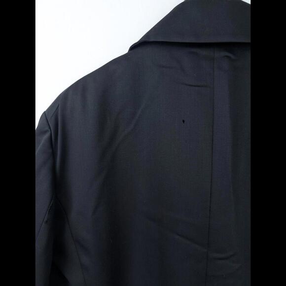 [SOLD] JOHN GALLIANO Men's Sz IT 54 US 44 XL Black Wool Gabardine Utility Jacket - Picture 15 of 15